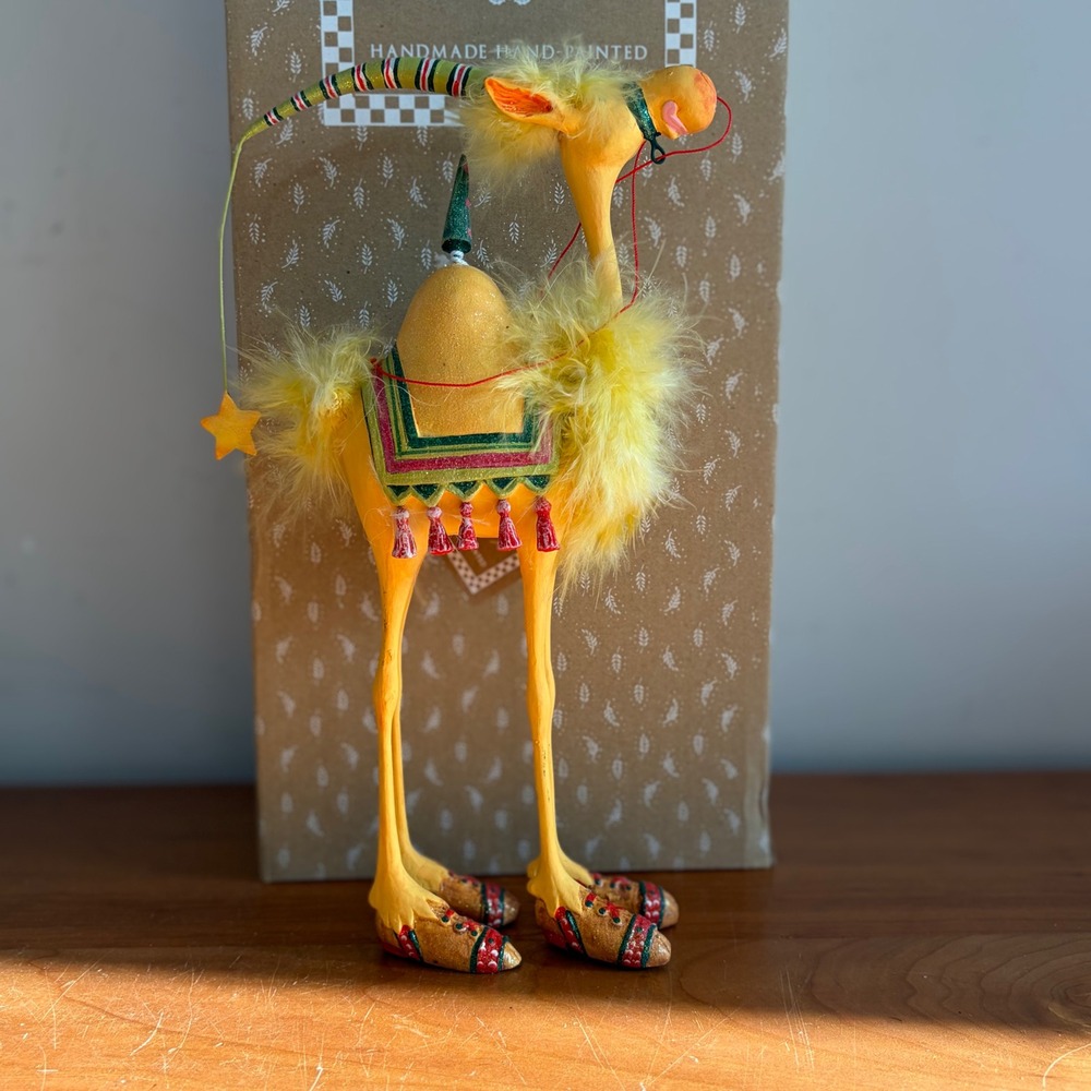 MacKenzie-Childs Patience Brewster Nativity Harold the Camel Figure 08-30360